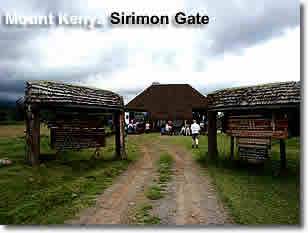 Mount Kenya Sirimon Gate 