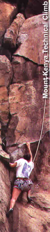 Mount Kenya Technical Climb